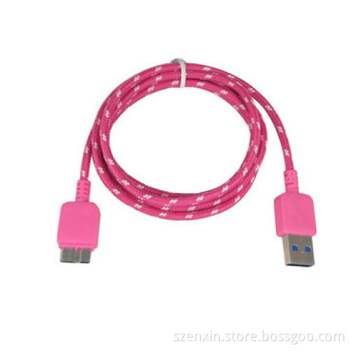 Fabric Charge and Sync cable for Samsung Galaxy Note 3